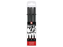 Penseltusj Sakura Pigma Brush 3 stk sort