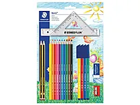 Fargesett STAEDTLER m/linjal 20 deler