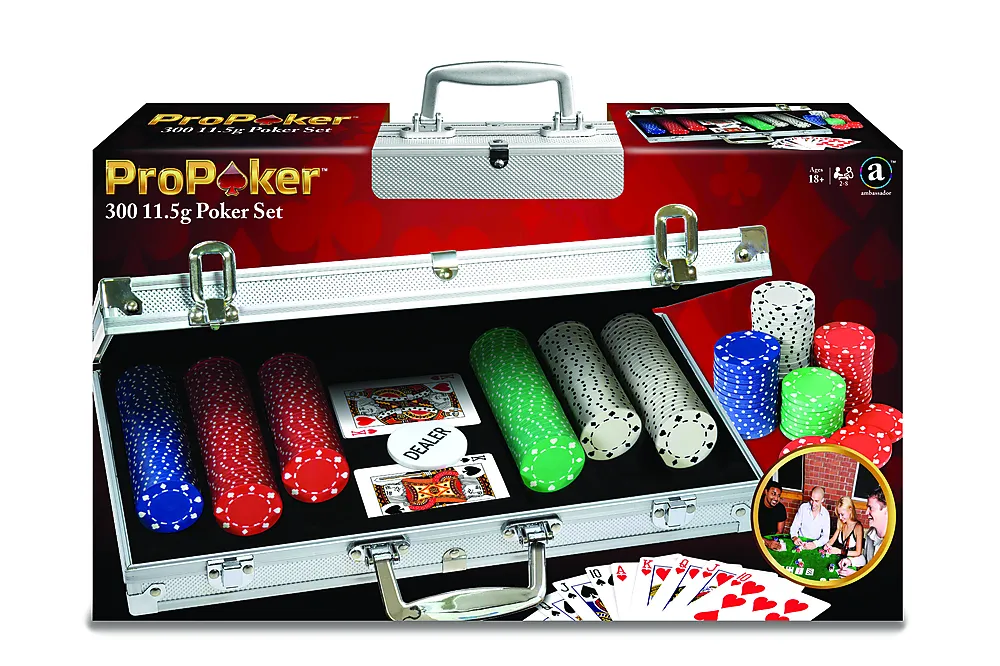 ProPoker koffert 300 11.5g Poker Chips