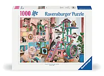Puslespill 1000 Cat Tree Heaven