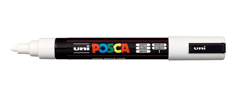 Paintmarker UNI Posca PC-5M hvit