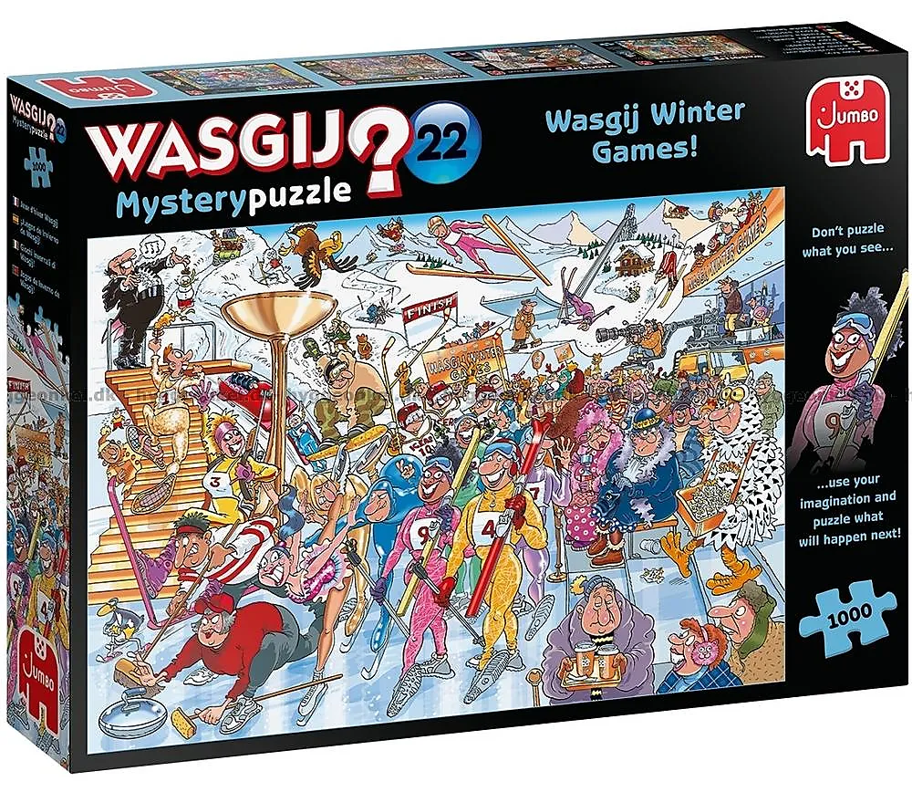 Puslespill 1000 22 Wasgij Winter Games!