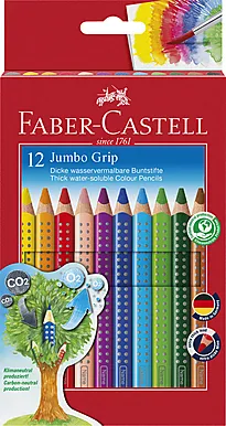 Fargeblyanter Faber-Castell jumbo 12stk