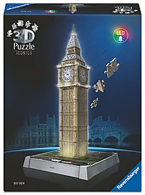 Puslespill 216 Big Ben m/lys 216p