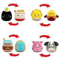 Bamse Squishmallows Flip 13cm S21 ass.