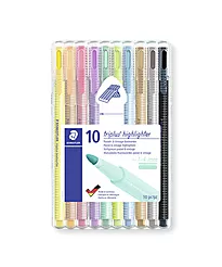 Tekstmarker STAEDTLER Triplus P+V (10)
