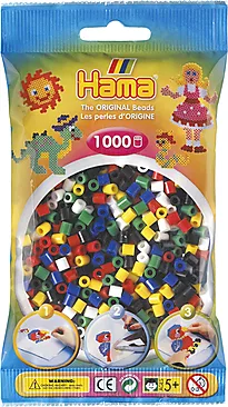 Perler Hama Midi 1000 stk fargemiks 66