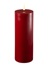 Kubbelys Deluxe LED 7,5×20 cm bordeaux