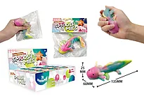 Fidget squshy sticky axolotl