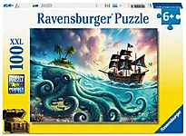 Puslespill 100 Pirateskatt