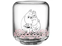 Telysholder Mummi glass I sammen 10cm