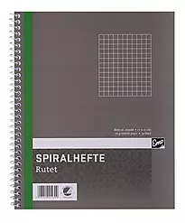 Spiralhefte EMO 17x21cm 70g 50bl ruter