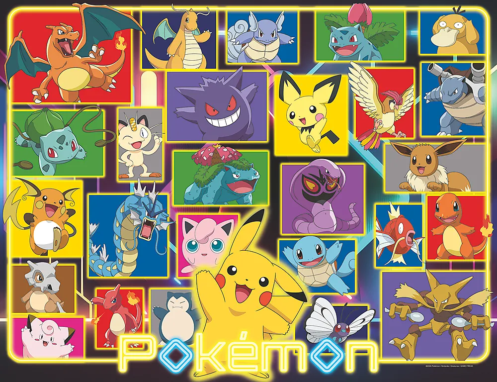 Puslespill 2000 Pokémon