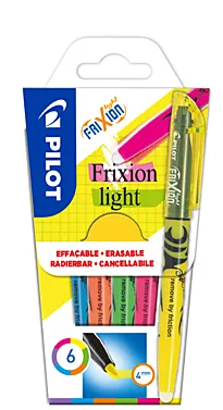 Tekstmarker PILOT FriXion Light ass.(6)