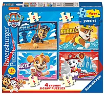 Puslespill 2/3/4/5p Paw Patrol