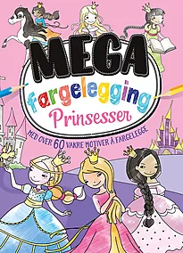 Malebok prinsesser mega