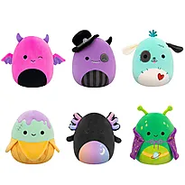 Bamse Squishmallows Halloween 19cm ass.
