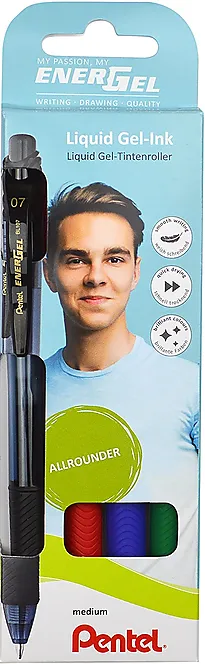 Geleroller PENTEL EnerGel X 0,7 std (4)