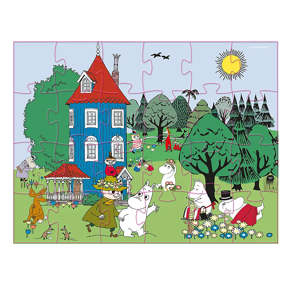 Puslespill 24 Mummitrollet