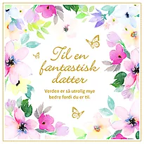 Kort doble Fantastisk datter
