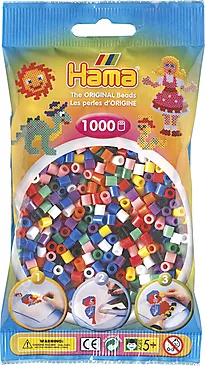 Perler Hama Midi 1000 stk fargemix