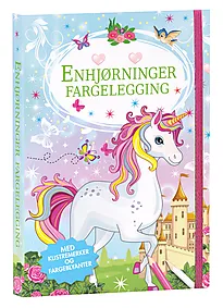 Fargeleggingspakke Enhjørning
