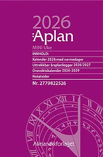 Aplan Mini Uke årssett 2026