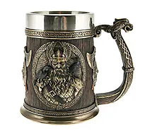 Krus viking m/vikinger/øks bronse