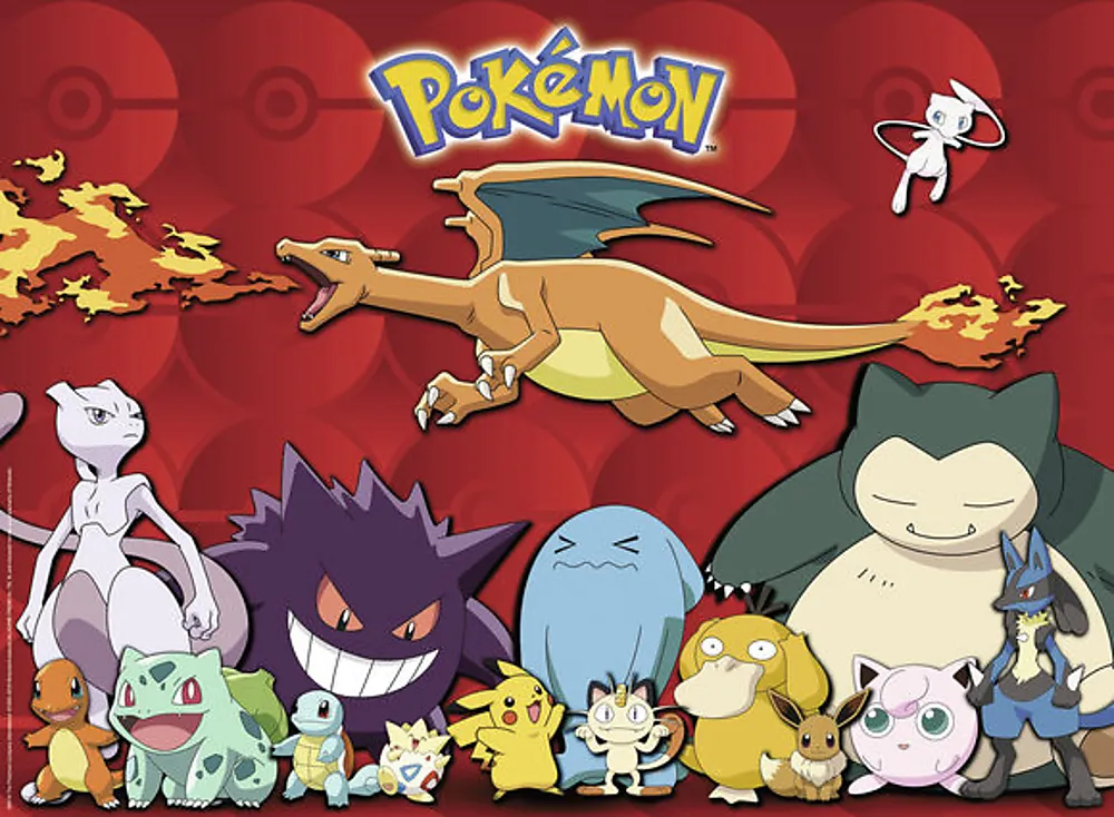 Puslespill 100 Min favoritt Pokémon