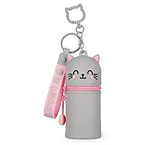 Mini Kawaii m/nøkkelring, Kitty