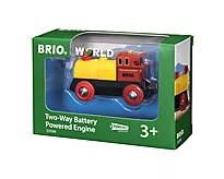 Lokmotiv BRIO® gul og rød