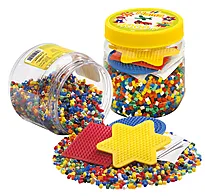 Perler Hama 4000 perler/3 brett i boks