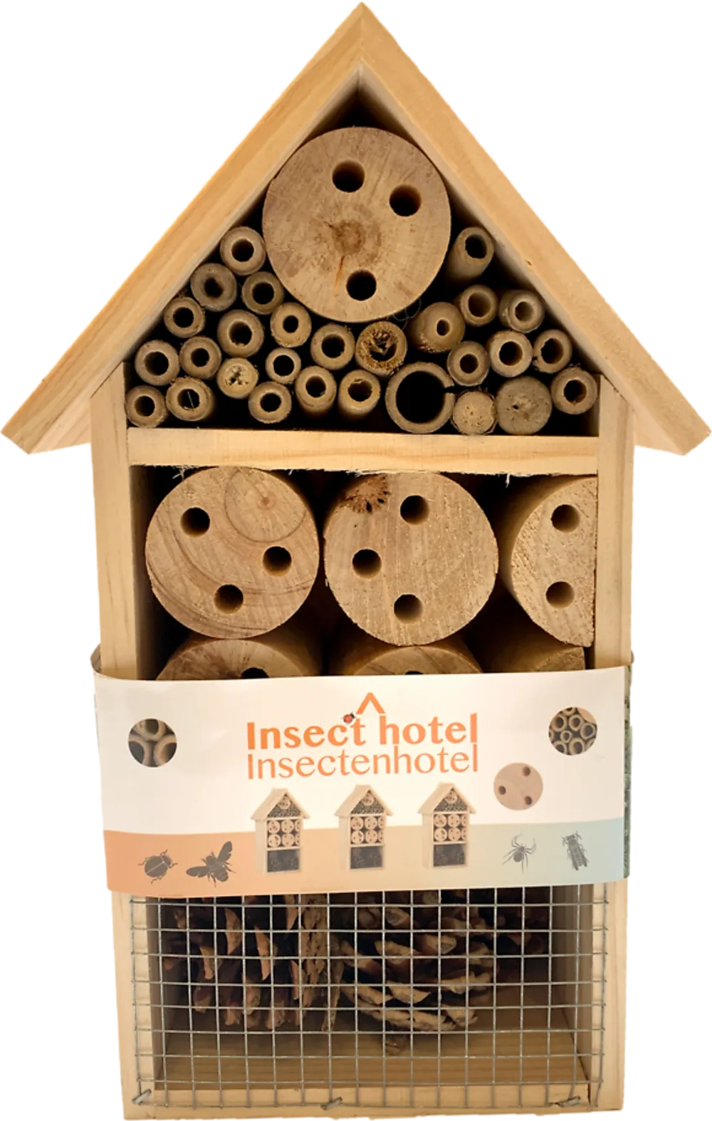 Insekthotell i tre 25 cm