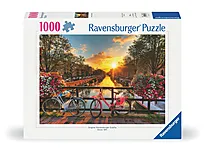 Puslespill 1000 Sykkel i Amsterdam