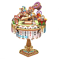Puslespill 3D Book Nook Alices Tea Party
