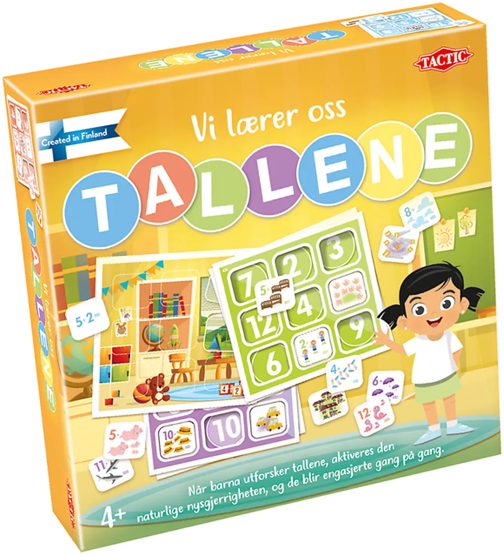 Vi lærer oss tallene