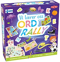 Vi lærer oss ord-rally