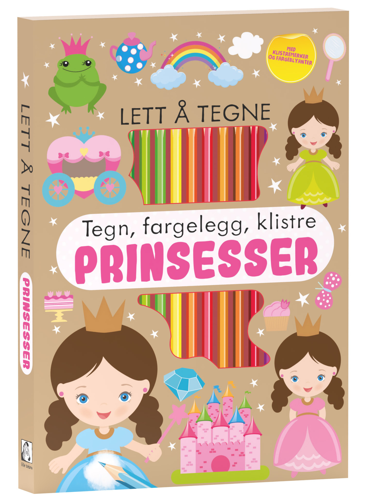 Fargeleggingspakke Prinsesser