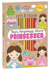 Fargeleggingspakke Prinsesser