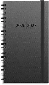 Kalender GRIEG SLIM spiral 26/27 sort