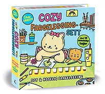 Fargeleggingsbok Cozy m/10 twin tusjer