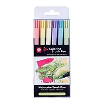 Penselpenn KOI Coloring sett 6stk pastel