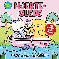 Malebok Cozy hjerteglede (Sam Jayne)