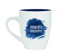 Krus verdens beste bonuspappa 3,5DL hvit