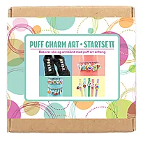 Hobbysett puff art startpakke diverse
