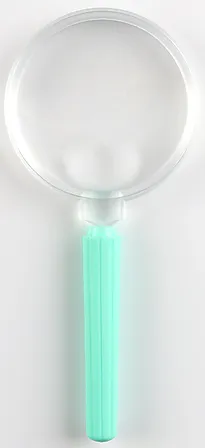 Forstørrelsesglass 7sans 65×150mm grønn