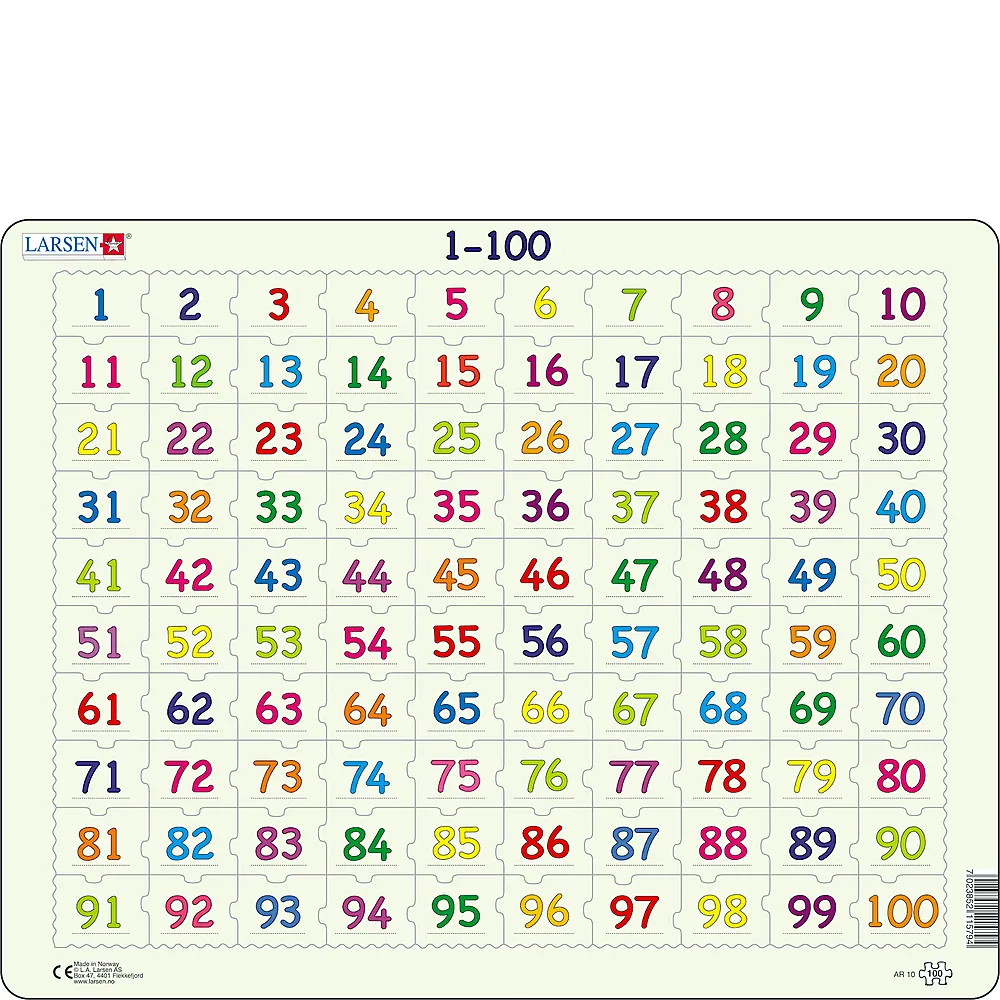Platepusle 1-100 Maxi Tall