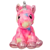 Enhjørning Rainbow 18 cm rosa
