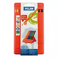 Fargeblyantsett Milan ergo grip 12pk