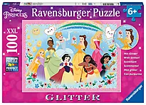 Puslespill 100 Disney Prinsesser Sterk